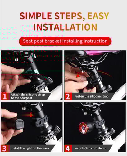 نور خلفي للدراجة الهوائية بخصائص فائقة من NATFIRE