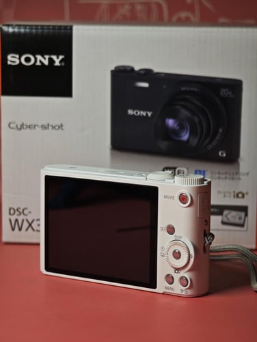 كاميرا ديجيتال سوني Sony DSC-wx350 white w/box