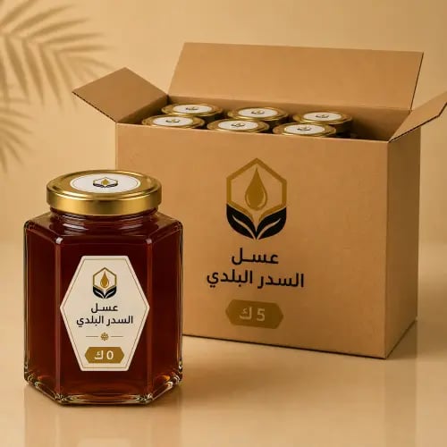 5 كيلو عسل السدر البلدي الطبيعي