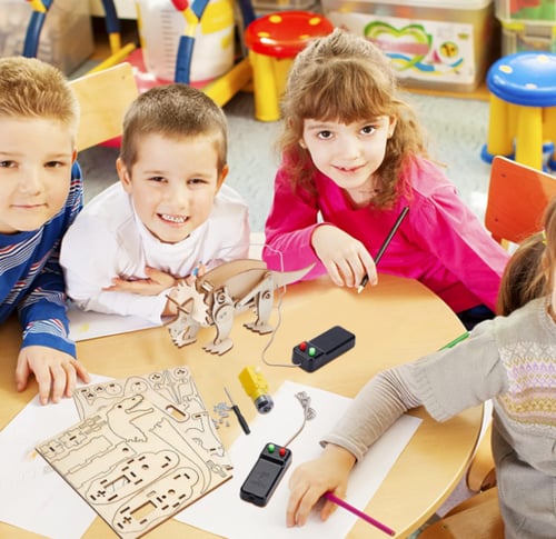 روبوت وحيد القرن الخشبي - لعبة STEM علمية - تجربة...