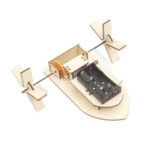 سفينة بخارية تعليمية - لعبة STEM للأطفال - مشروع م...