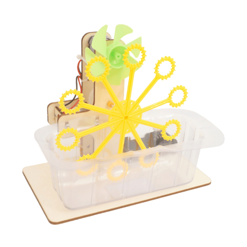 آلة فقاعات أوتوماتيكية - تجربة STEM تفاعلية لصنع ا...