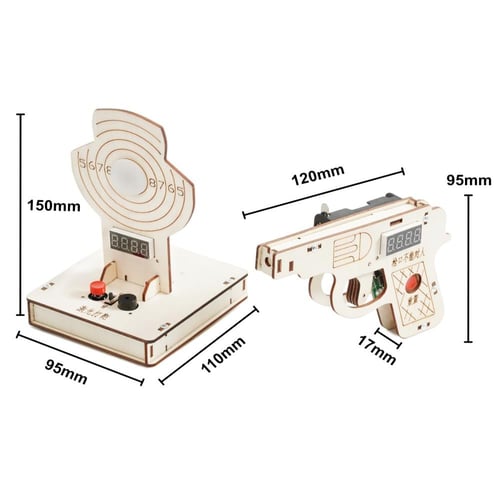مسدس استهداف بالليزر DIY - تجربة STEM في الهندسة ا...
