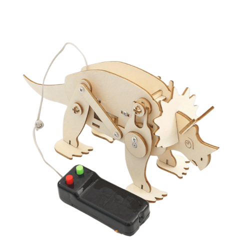 روبوت وحيد القرن الخشبي - لعبة STEM علمية - تجربة...