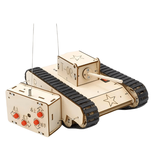 دبابة بالتحكم عن بعد - جربة STEM لفهم الإلكترونيات...