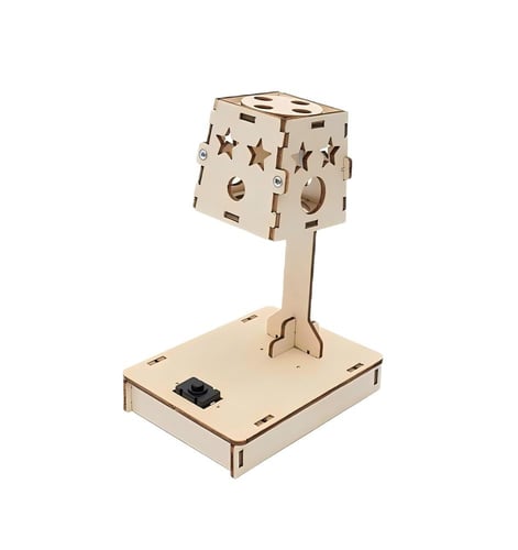 مصباح مكتببي - يضيء تلقائيا - تجربة STEM للتقنيات...