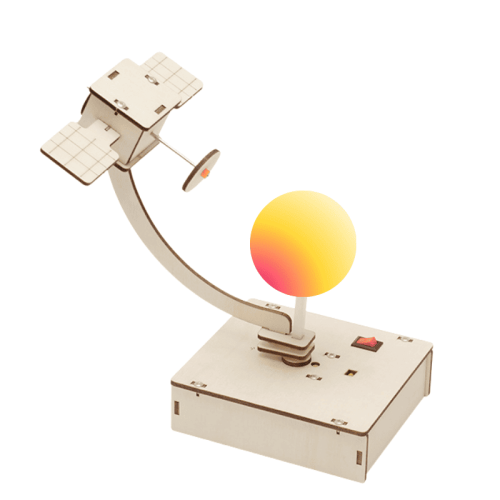 نموذج مدار صناعي قمری - تجربة STEM في الفلك والفضا...