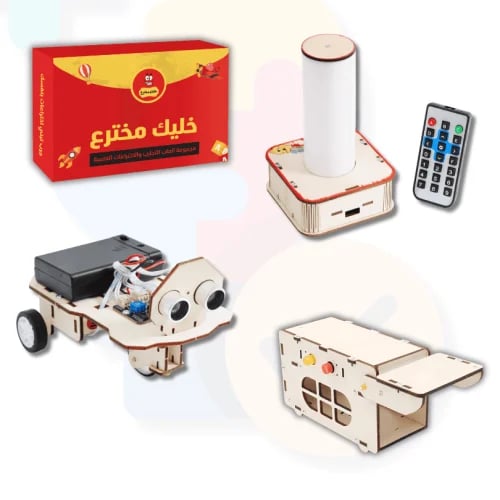 بكج ألعاب STEM إلكترونيات ذكية | مجموعة اختراعات أ...