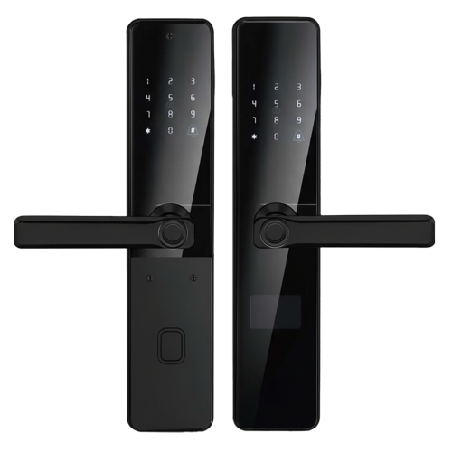 قفل باب ذكي 2 Go [ببصمتين أسود]