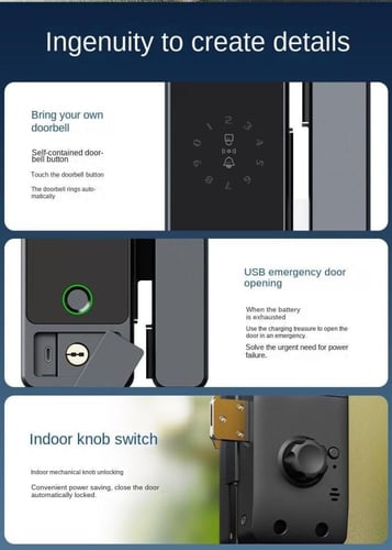 قفل ذكي Tmw Glass