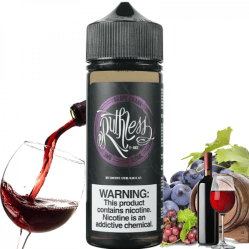 نكهة فيب روثلس عنب الشهيرة 120 مل Ruthless Grape D...