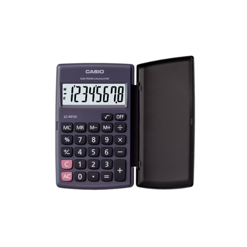 الة حاسبة بغطاء كاسيو LC-401LV