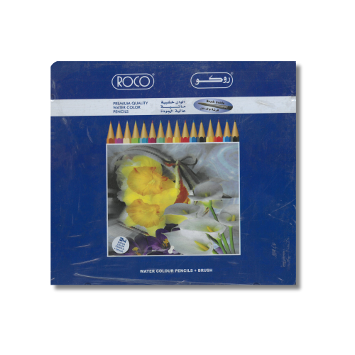 روكو طقم الوان خشبية مائية 24 لون