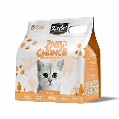 رمل قطط من كيت كات 2nd Chance بنكهة البازلاء