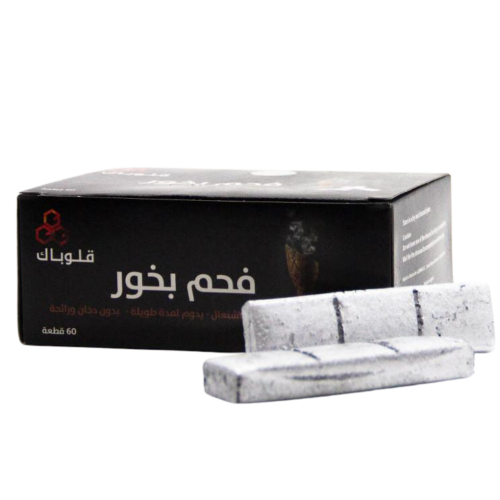 فحم بخور قلوباك 60 قطعة