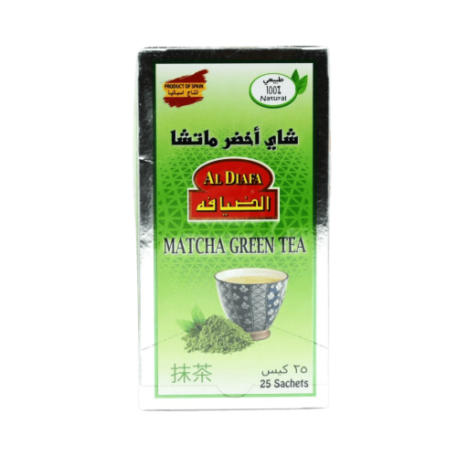 شاي ماتشا الأخضر الضيافة 25 كيس