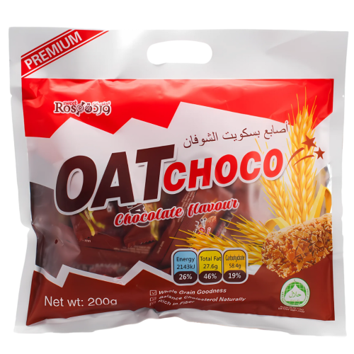 أصابع بسكويت الشوفان أوت شوكو بنكهة الشوكولاتة 200...
