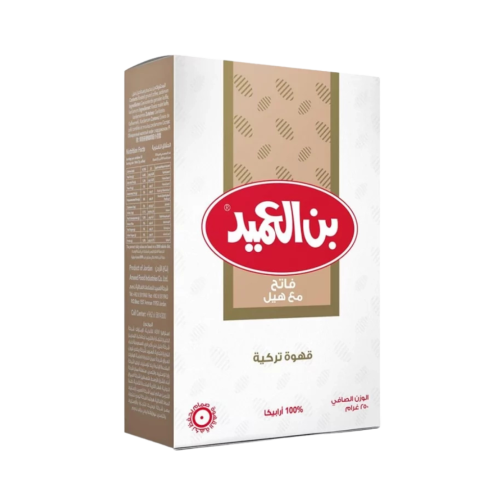 قهوة تركية فاتح مع هيل ( بن العميد ) 250 جرام