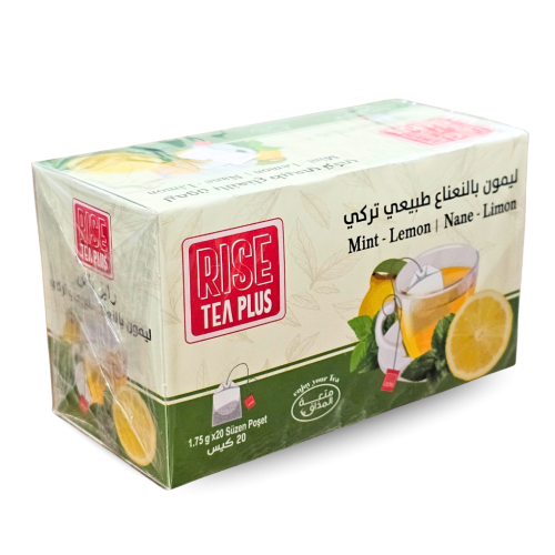 مشروب ليمون بالنعناع طبيعي تركي ( رايلز بلس ) 20 ك...