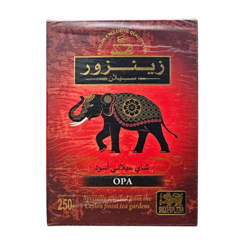 شاي زينور أوراق سيلانية OPA 250 جرام