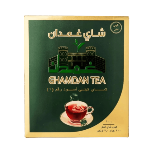 شاي غمدان فاخر 100 كيس