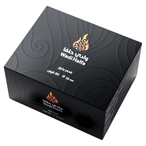 فحم بخور وسط ( وادي حلفا ) 33 مم - 60 قرص