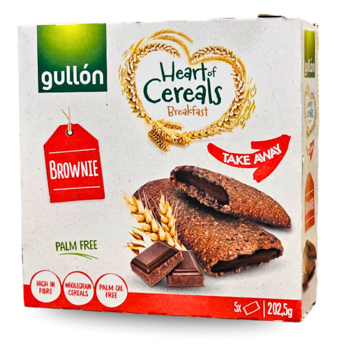 بسكويت براونيز الإفطار بالشوكولاتة 202.5 جرام