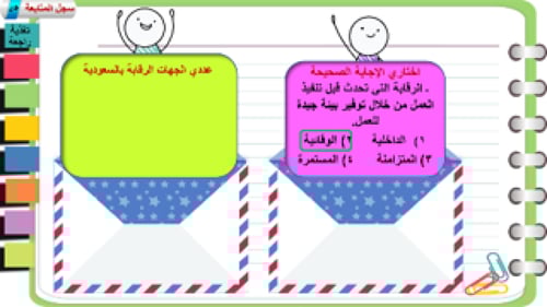 3) الرقابة(المبادئ و الأدوات)