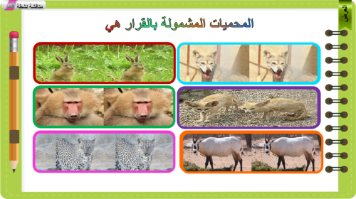 27) المحافظة على البيئة