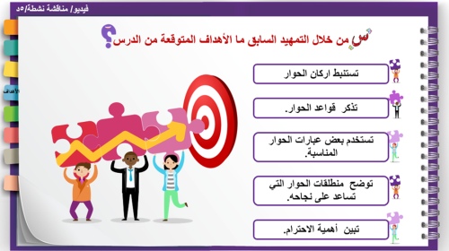 33) اركان الحوار