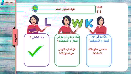 18) البحار و المحيطات