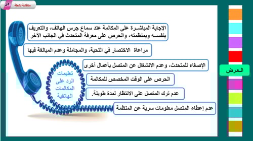 3)الاتصالات الإدارية