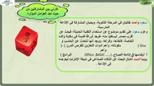 2) أهمية المعلومات و قيمتها