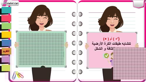 13)طبقات الكرة الأرضية