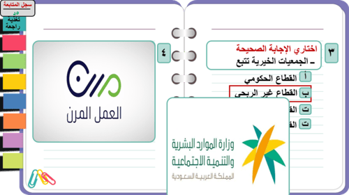 1) الميول المهنية