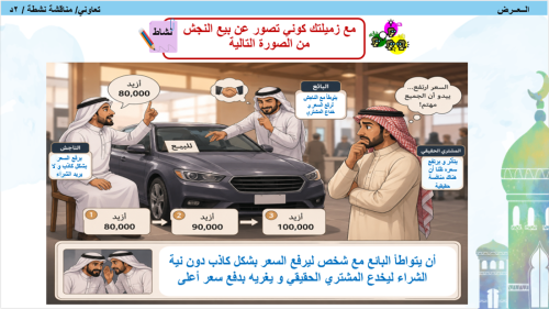 27و28 بيع العينة / الغش / النجش