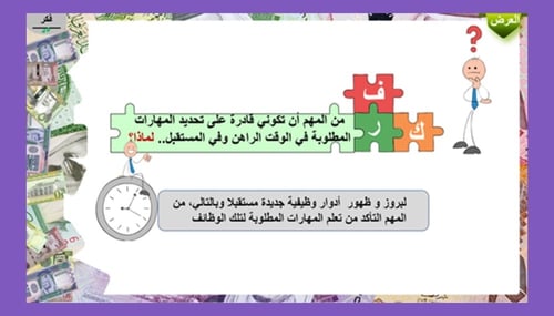 1) ما المقصود بسوق العمل