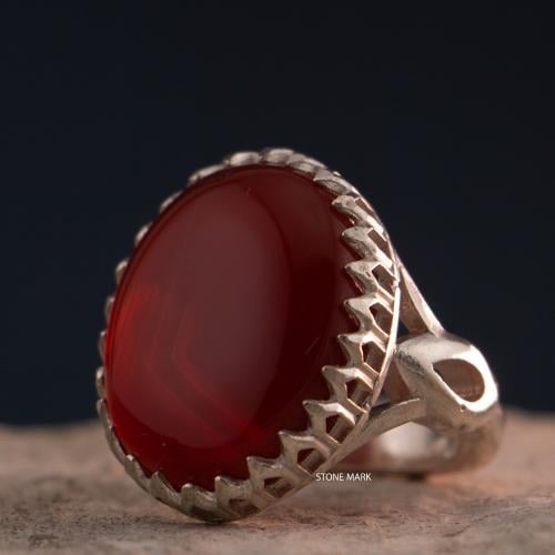 خاتم عقيق كرزي