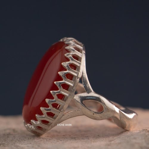 خاتم عقيق كرزي