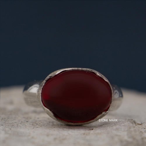 خاتم ملكي ياقوت (صناعي)