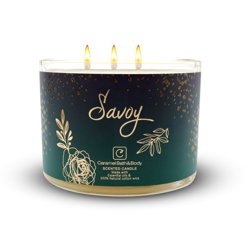 شمعة معطرة سافوي 3 فتلات