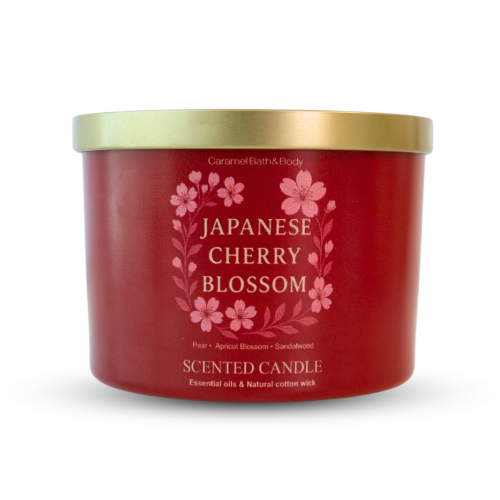 شمعة معطرة زهرة الكرز الياباني 320 جم