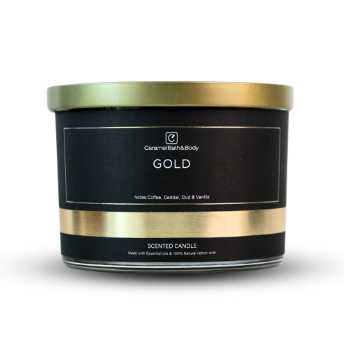 شمعة معطرة قولد 320 جرام