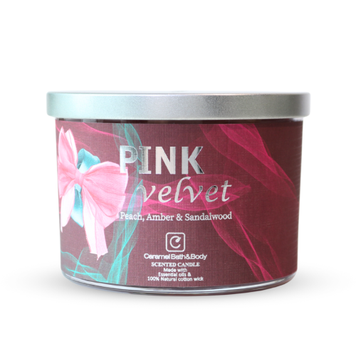 شمعة معطرة بنك فيلفيت 3 فتلات