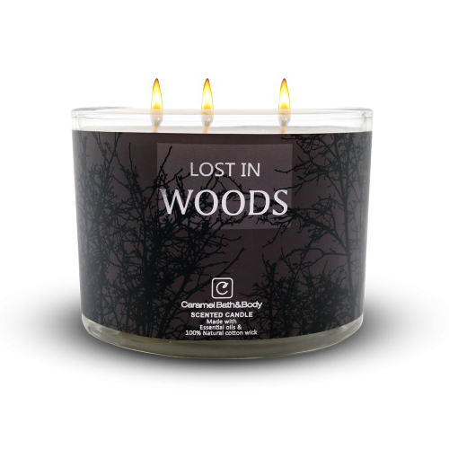 شمعة معطرة لوست أن وودز 3 فتلات