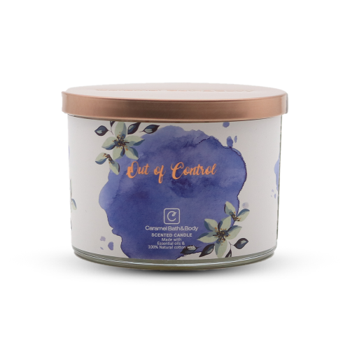 شمعة معطرة أوت أوف كنترول 3 فتلات