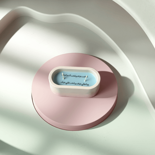 شمعة سحاب - بداخلها رسالة سرية