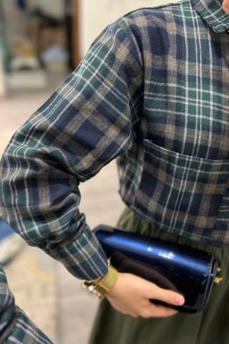 قميص كاروهات كروب