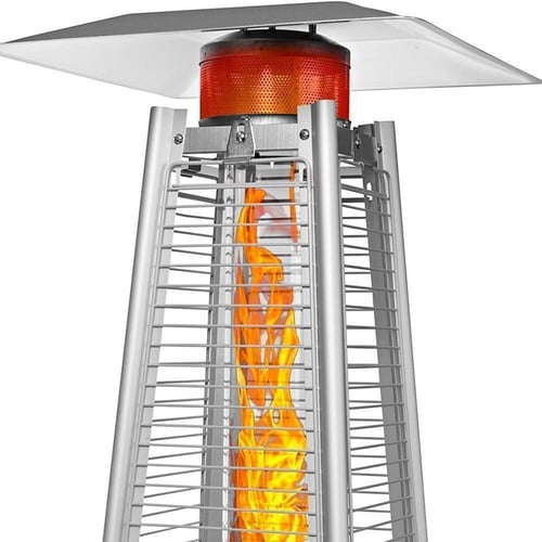 دفاية غاز استيل الفيصلية بشكل هرمي بطول 1.8 متر بق...