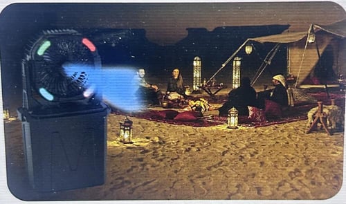 مروحة الرذاذ المحمولة DLC-31068 من DLC